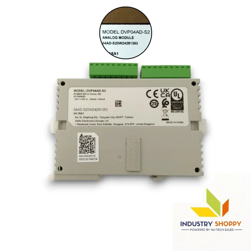Delta DVP04AD-S2 PLC Module Delta DVP04AD-S2 PLC Module